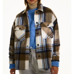 Zara Plaid Placket
